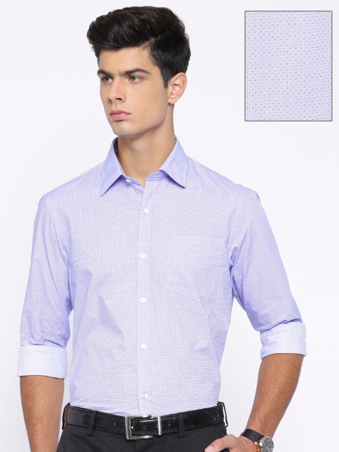 

Arrow Mauve Printed Formal Slim Fit Shirt