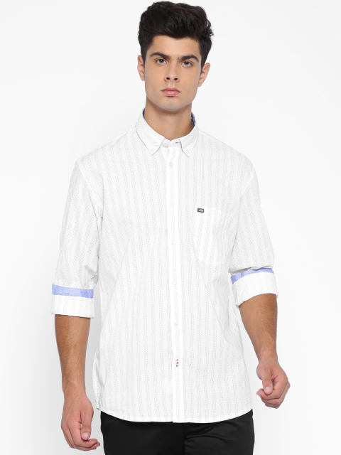 

Arrow Sport White Printed Casual Shirt