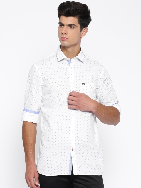 

Arrow Sport White Printed Slim Fit Casual Shirt