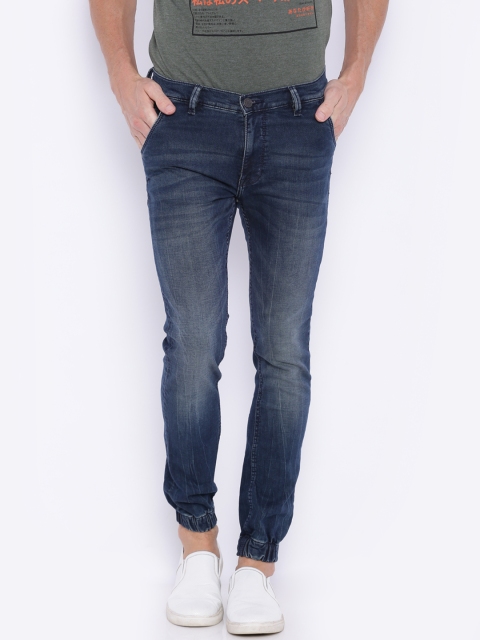 

Arrow Men Blue Jogger Fit Mid Rise Jogger Jeans