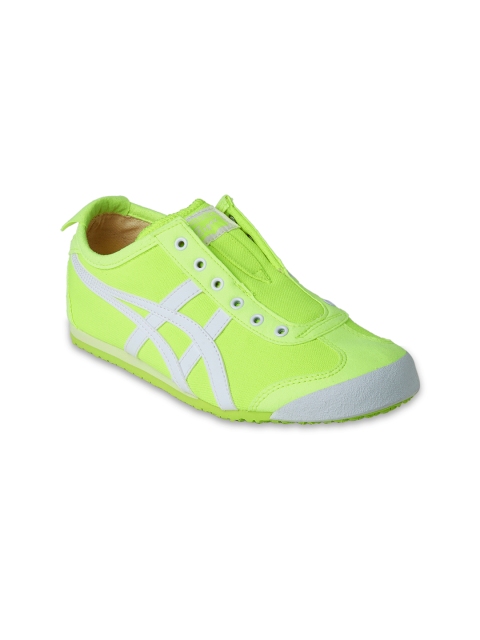 

Onitsuka Tiger Women Green White Colourblocked Sneakers Mexico 66