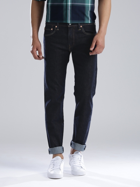 Levi's Navy Slim Fit Stretchable Jeans 511 available at myntra for Rs.3289