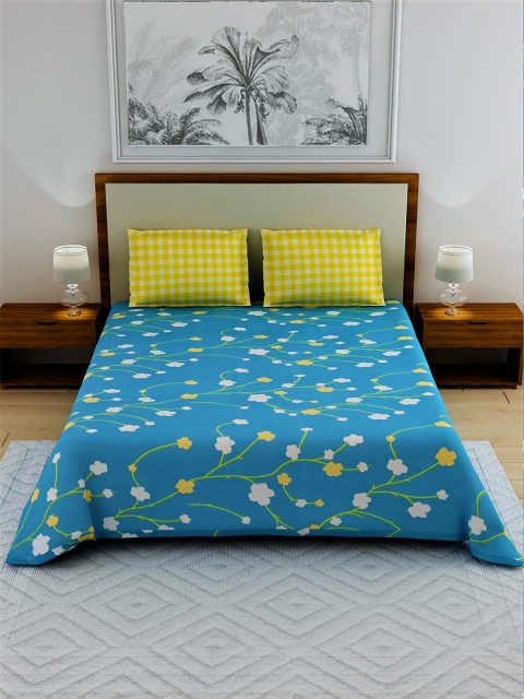 

Salona Bichona Unisex Blue Floral