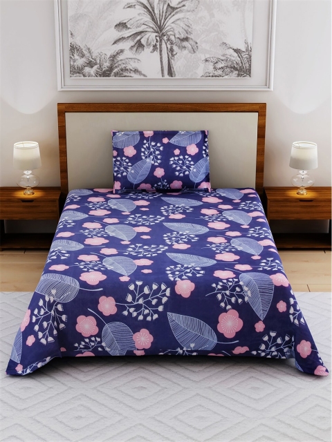 

Salona Bichona Unisex Blue Floral