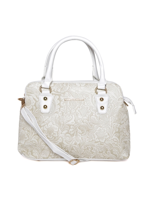 

Lino Perros Beige Textured Handbag with Sling Strap