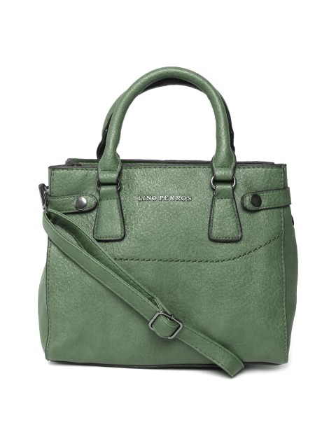 

Lino Perros Green Handbag with Sling Strap