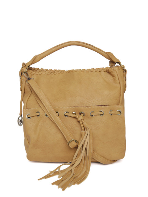 

Lino Perros Brown Shoulder Bag with Tassels