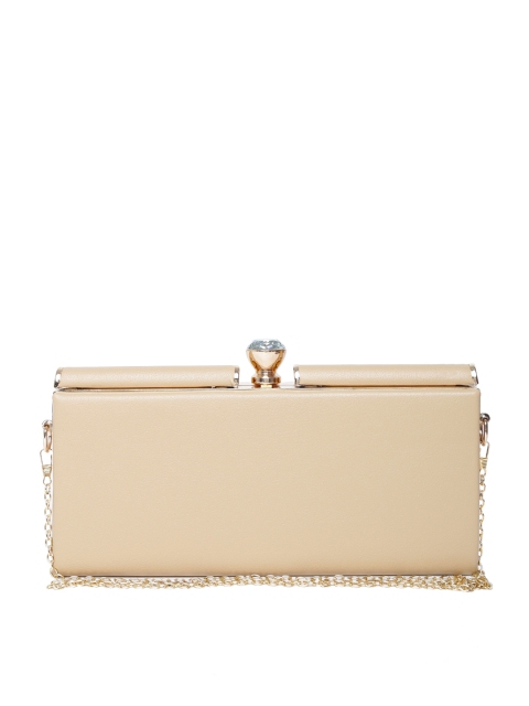 

Lino Perros Beige Clutch with Chain Strap