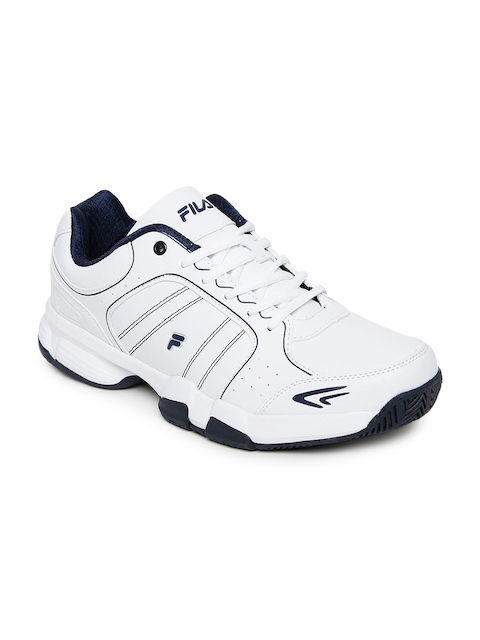  FILA Men White Set 6 Tennis Shoes