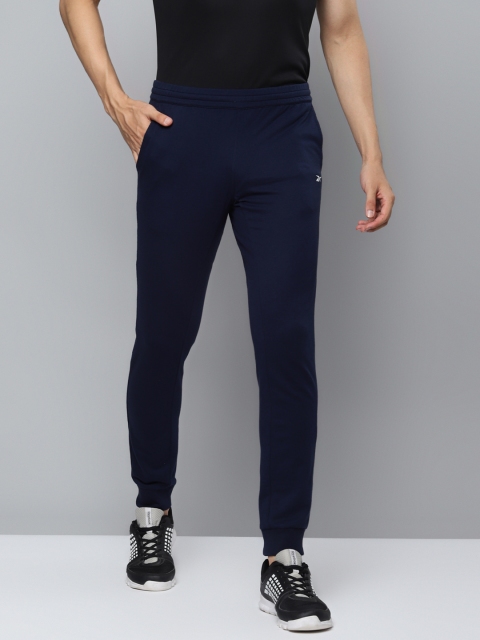 

Reebok Men Navy Blue Tapered Fit Training ENH V Joggers