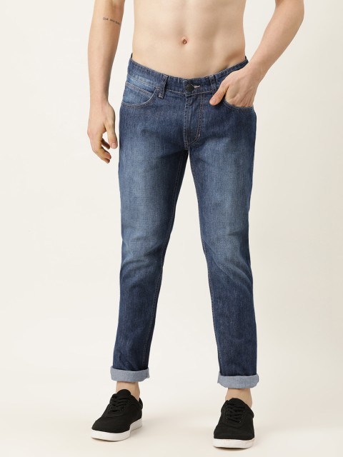

Flying Machine Men Navy Blue Slim Fit Prince Pure Cotton Light Fade Jeans