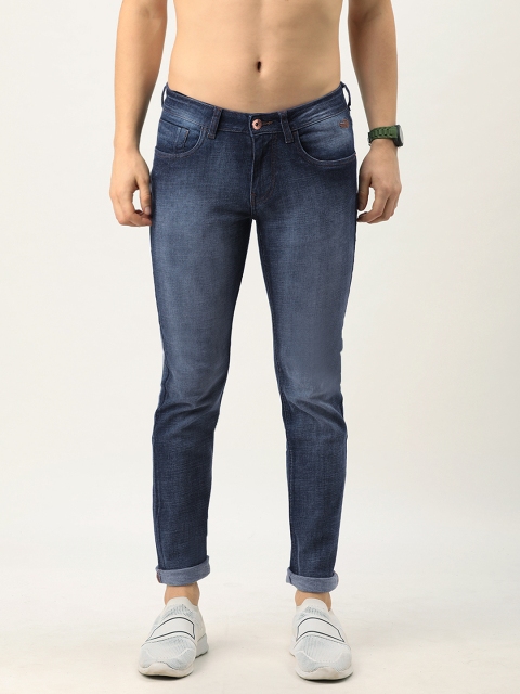 

Flying Machine Men Blue Slim Fit Light Fade Stretchable Jeans