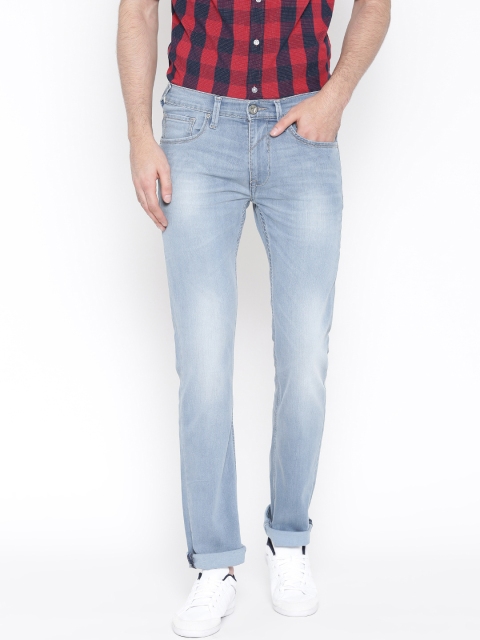 

Pepe Jeans Men Blue Slim Fit Low-Rise Jeans