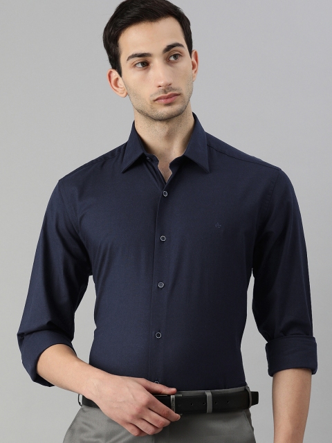 

Arrow New York Men Navy Blue Slim Fit Formal Shirt