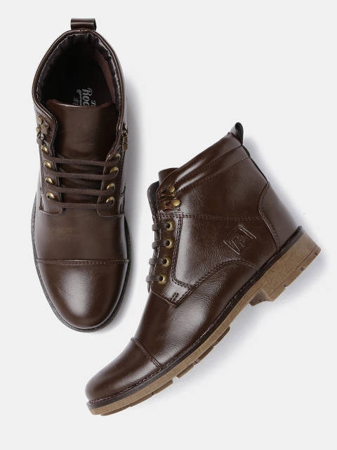 

Roadster Men Coffee Brown Flat Boots