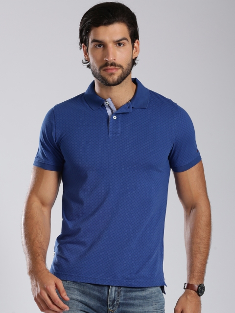 

Tommy Hilfiger Blue Slim Fit Polo Pure Cotton T-shirt