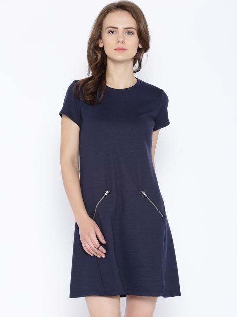

ONLY Navy Mini A-Line Dress, Navy blue
