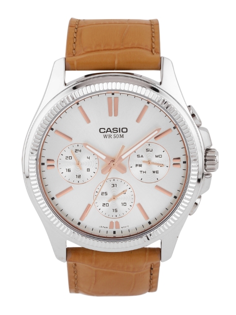

Casio Enticer Men Silver Analogue watch A1079