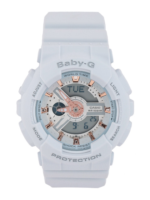 

Casio Baby-G Women Tandem Series Watch BA-110GA-8ADRBX067, Silver