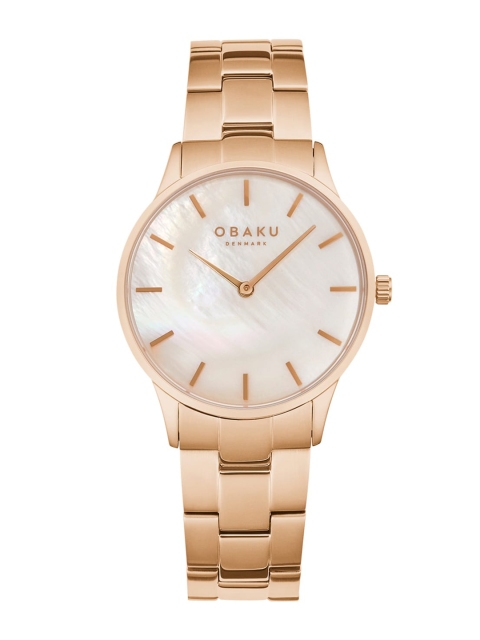 

Obaku Women Off-White Analogue Watch V247LXVVSV
