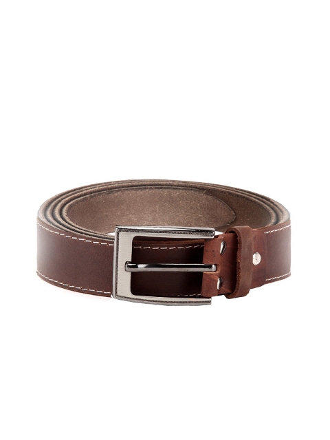 

WildHorn Men Brown Solid Leather Belt