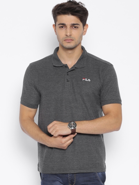 

FILA Charcoal Grey Polo T-shirt