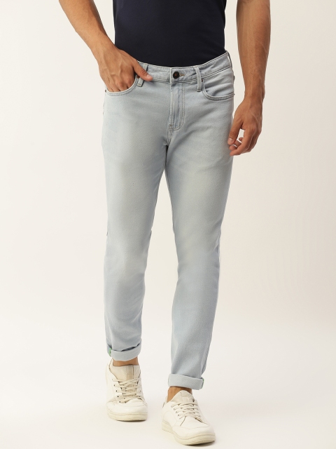 

United Colors of Benetton Men Blue Skinny Fit Light Fade Stretchable Jeans