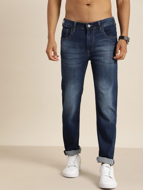 

Moda Rapido Men Blue Slim Fit Light Fade Stretchable Jeans