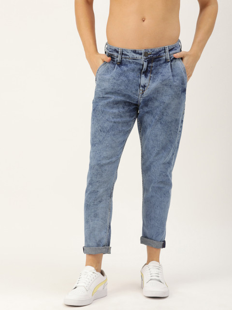 

Moda Rapido Men Blue Relaxed Fit Light Fade Stretchable Jeans