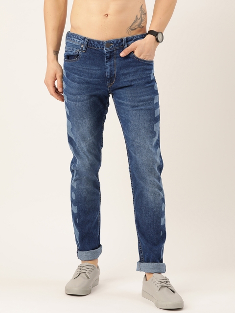 

Moda Rapido Men Navy Blue Skinny Fit Light Fade Stretchable Jeans