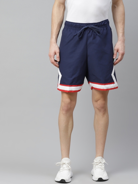 

Nike Men Navy Blue Solid J PSG JUMPMAN Regular Fit Sports Shorts