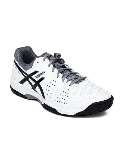 ASICS Men White Gel-Dedicate 4 Tennis Shoes available at myntra for Rs.3299