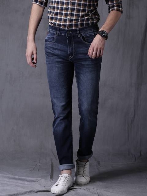 

WROGN Blue Slim Fit Stretchable Jeans