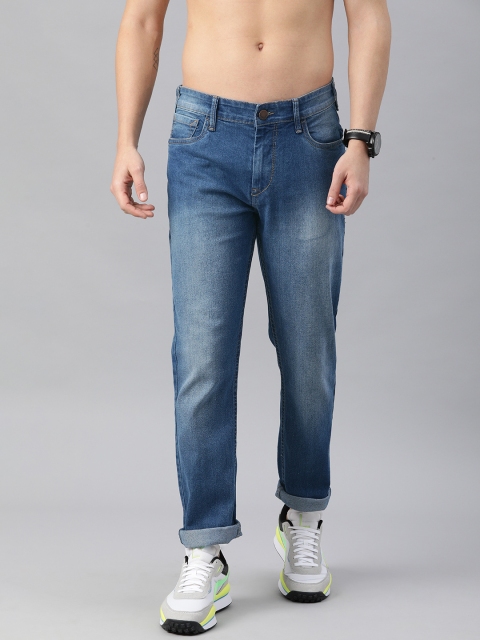 

HERE&NOW Men Blue Slim Fit Light Fade Stretchable Jeans