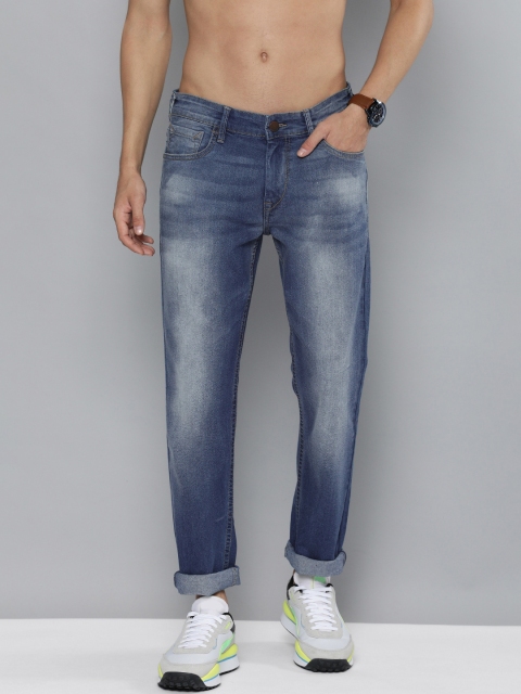 

HERE&NOW Men Blue Slim Fit Light Fade Stretchable Jeans