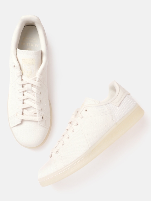 

ADIDAS Originals Men White Stan Smith Primeblue Sustainable Sneakers