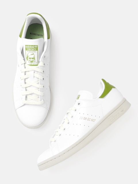 

ADIDAS Originals Men White Stan Smith Primegreen Sustainable Sneakers