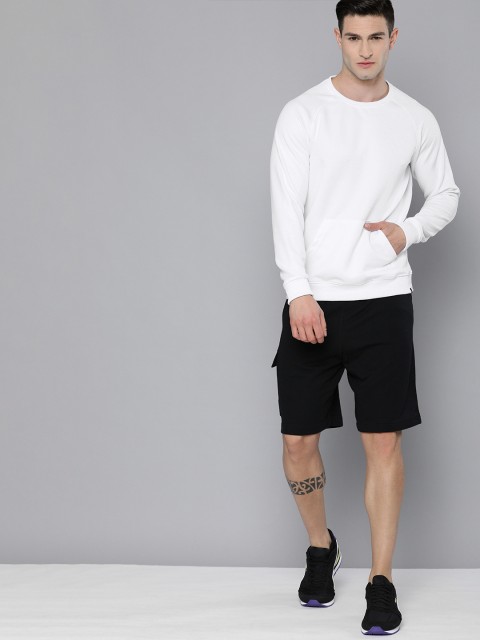 

HRX By Hrithik Roshan Outdoor Men Optic White Packable Solid Sweatshirts