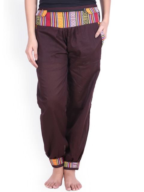 

SOUNDARYA Brown Trousers