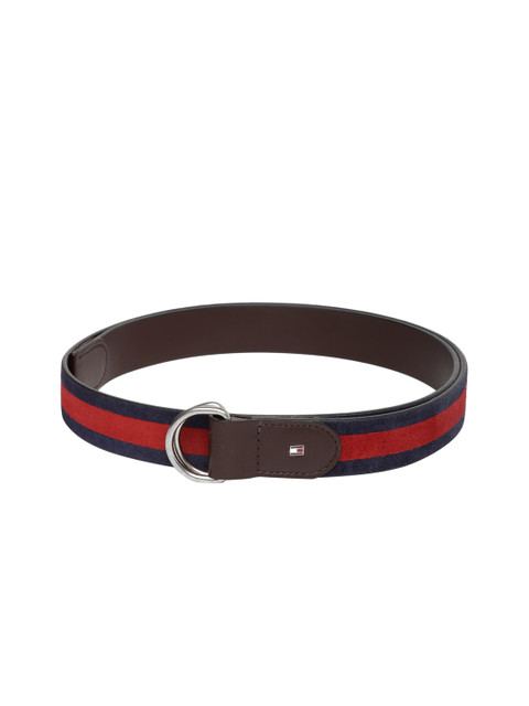 

Tommy Hilfiger Men Navy & Brown Reversible Leather Belt, Navy blue