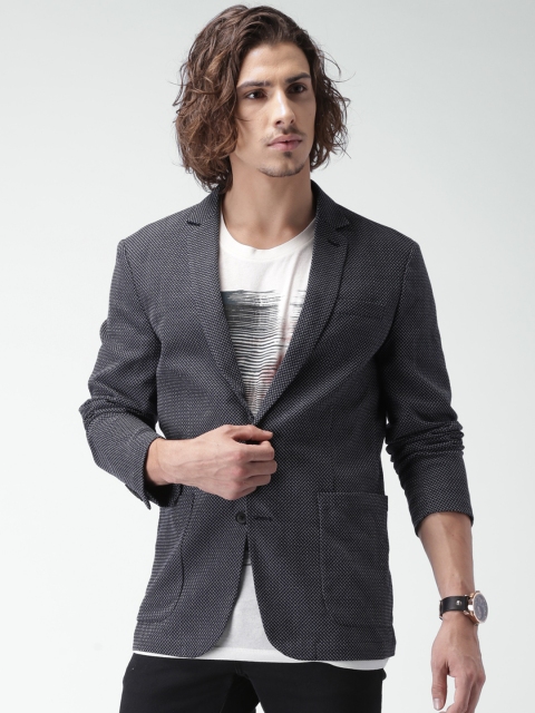 

SELECTED Navy Single-Breasted Blazer, Navy blue