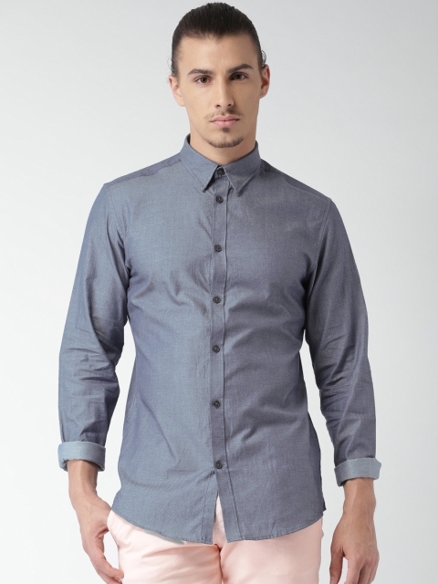 

SELECTED Blue Slim Fit Casual Shirt