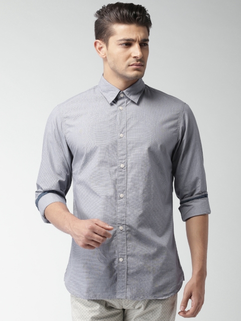 

SELECTED Blue Slim Fit Smart Casual Shirt