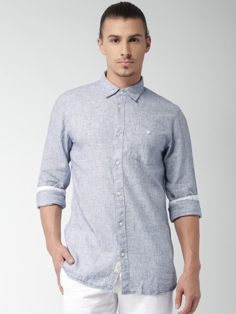 

SELECTED Blue Casual Shirt