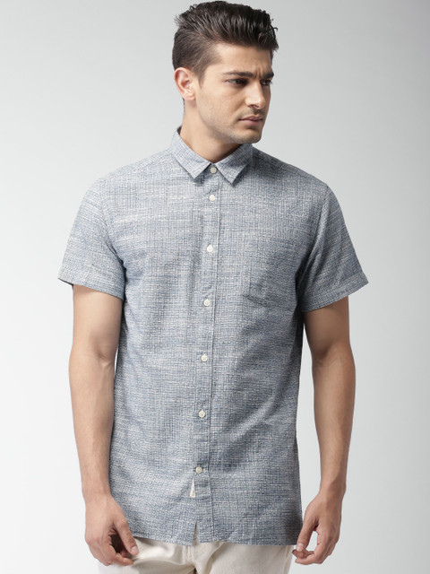 

SELECTED Navy Casual Shirt, Navy blue