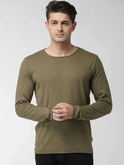 

SELECTED Homme Identity Brown T-shirt