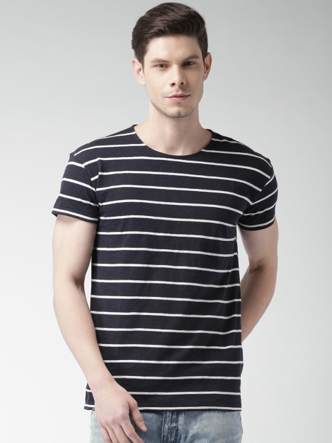 

SELECTED Navy Striped T-shirt, Navy blue