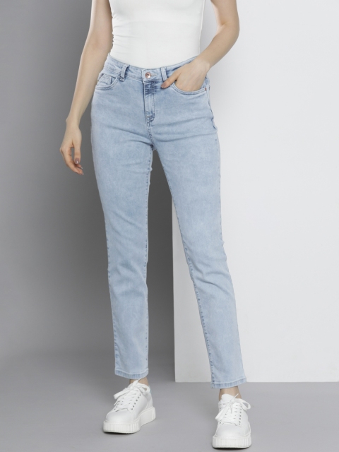 

Nautica Women Blue Straight Fit Stretchable Jeans