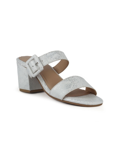 

London Rag Women White Solid Mules