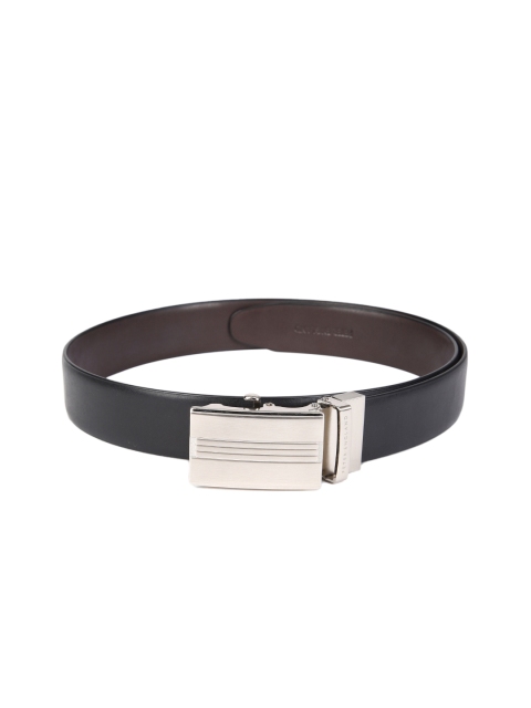 

Peter England Men Black & Brown Reversible Formal Belt